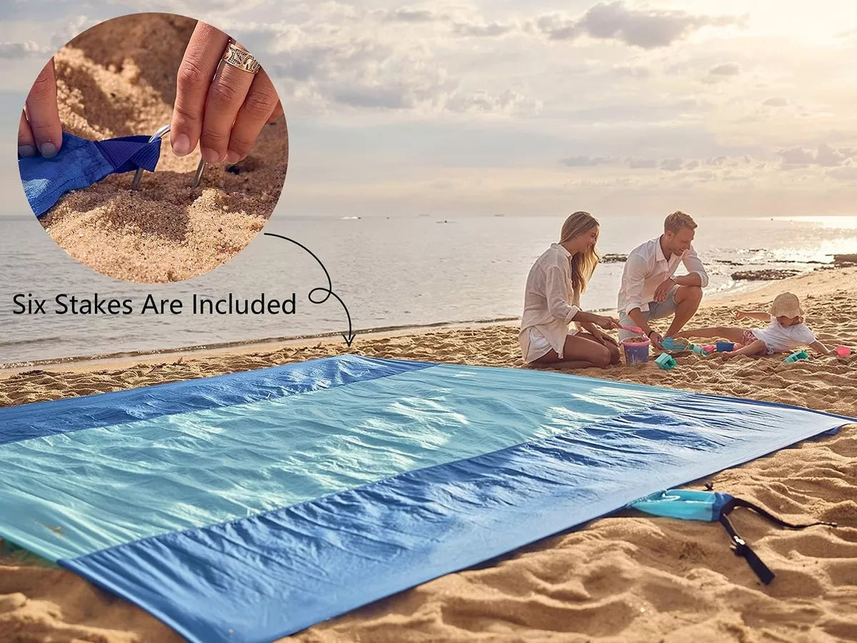 Manta De Playa A Prueba De Arena Alfombra